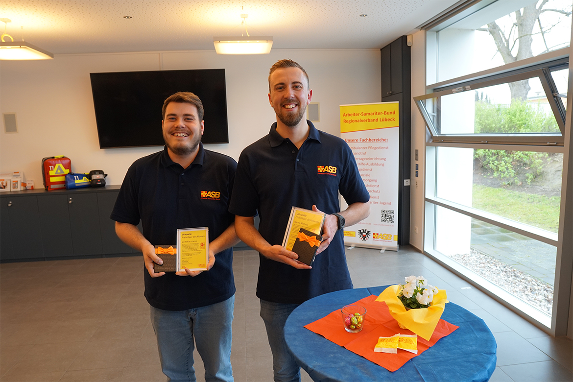 Freiwillige des Monats im ASB | Herausragendes ehrenamtliches Engagement aus Schleswig Holstein FdM_Lübbeck_2.jpg