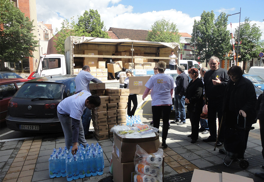 Bosnien-Herzegowina Mai 2014