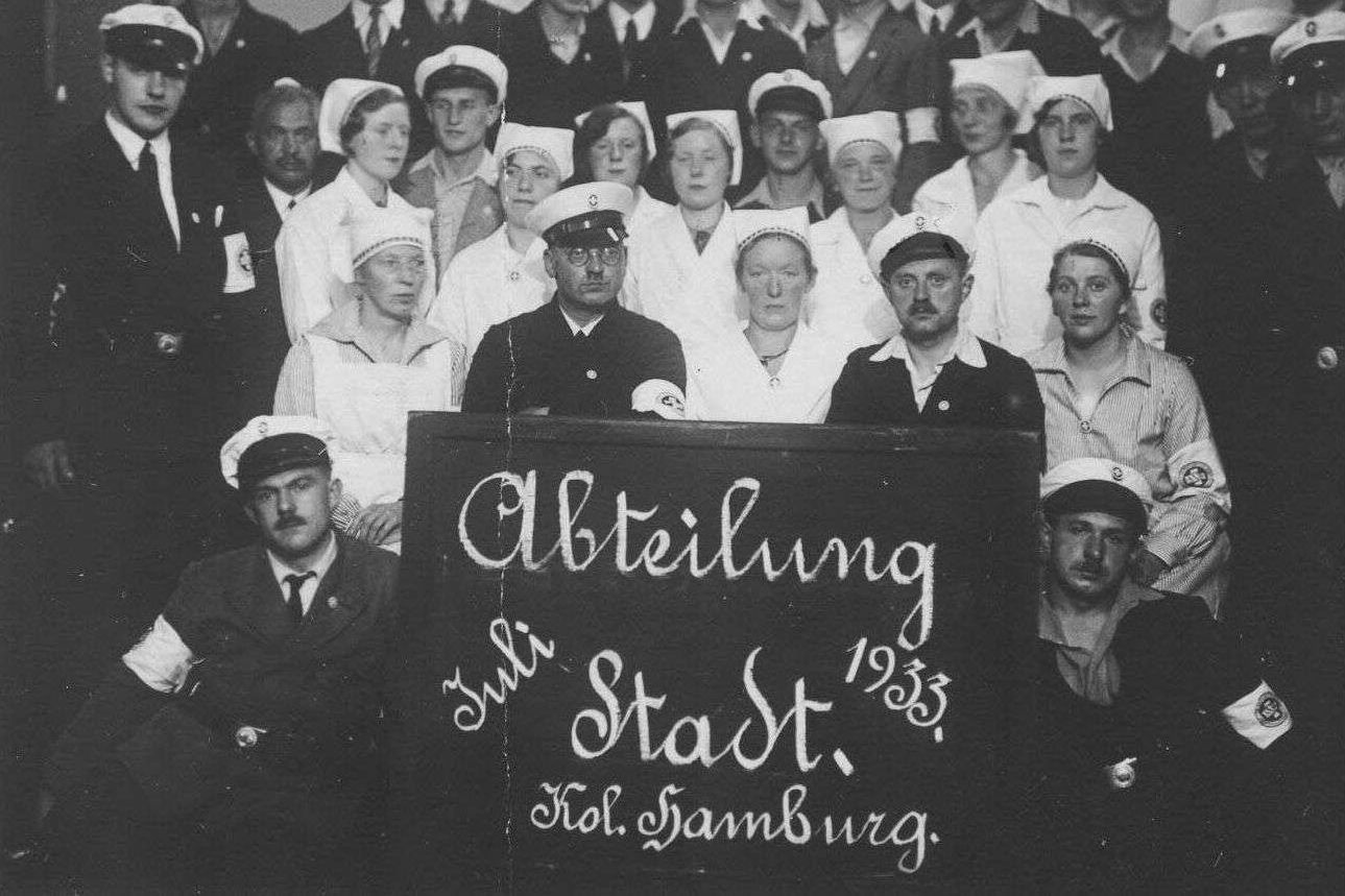 ASB_Anzeige_web_Forschung.jpg ASB-Kolonne Hamburg im Jahr 1933